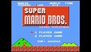 Super Mario Bros Title Screen (NES)