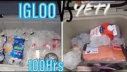 YETI vs IGLOO Coolers 100Hrs