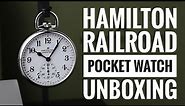 Hamilton Railroad Pocket Watch Ltd. Ed. Unboxing