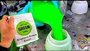 Spraying a Car in the World's BRIGHTEST and GREENEST Pigment