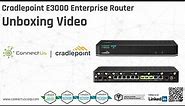 Cradlepoint E3000 5G Enterprise Router Unboxing Video