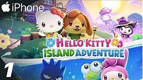 Hello Kitty Island Adventure Gameplay Walkthrough Part 1 (iPhone 15 Pro Max iOS Mobile) Apple Arcade