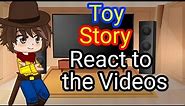 🌟TOY STORY REACT TO THE VIDEO🌟THE CREDIT IN DESCRIPTION