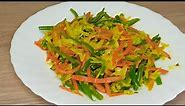 Recette achard de légumes Réunion 🇷🇪 / Pickled vegetable recipe of Reunion island