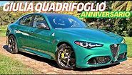 2024 Alfa Romeo Giulia Quadrifoglio 100th Anniversario Edition Is Green and Gold Excellence!
