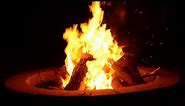 [10 Hours] Winter Fire Pit - Video & Soundscape [1080HD] SlowTV