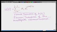 Lecture 23: Coherence Bandwidth of Wireless Channel