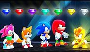 Sonic Superstars - All Chaos Emeralds Special stages (All Powers & Unlock Super Transformation)