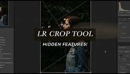 Lightroom Crop Overlays - Golden Ratio Crop Guide + More! (HIDDEN Crop Tools!)