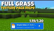 Full Grass Texture For mcpe 1.19/1.20🤩| Full Grass AddOn for Minecraft |Full Grass Pack MCPE