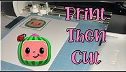 How To Print Then Cut With Cricut Using Your IPhone | Print To Cut Basics