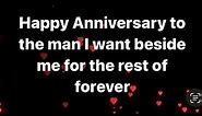 Cute Wedding Anniversary Wishes For Husband with Quotes