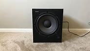 Sony SA-WM500 Home Theater Powered Active Subwoofer