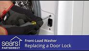 Replacing the Door Lock Assembly on a Front-Load Washer