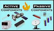 Active Passive Components | Classification of Electronics Components
