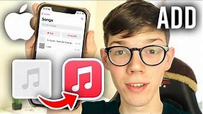 How To Add Music To Music App On iPhone - Full Guide