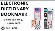 R201: Electronic Dictionary Bookmark