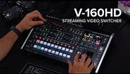 Introducing the Roland V-160HD Streaming Video Switcher