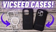 VICSEED iPhone 15 Pro Cases REVIEWED! // BEST Clear Case? + Stealth Black Cases for iPhone 15 Series