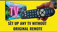 How to set up any TV with a universal remote - RCA universal remote without code