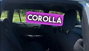 Explore the interior space of the 2024 Toyota Corolla Cross Hybrid
