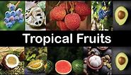All Tropical Fruits list with picture