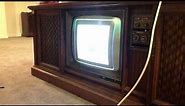 late 60's sylvania vintage TV (combo!!!)