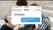 10 Fun Texting Games to Play With Your Friends Over the Phone