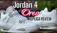 Awesome quality reps! Jordan 4 oreo best replica review unboxing ICYSTAR🔥 quality