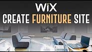 How To Create A Furniture Website With Wix (2024)