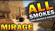 ALL SMOKES you should know on MIRAGE