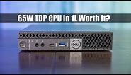 Is a 65W TDP CPU in 1L worth it? Dell OptiPlex 7060 Micro Project TinyMiniMicro Overview