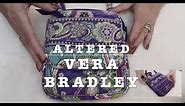 Altered Vera Bradley Bags simple and dramatic