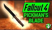 FALLOUT 4: How To Get PICKMAN’S BLADE Combat Knife in Fallout 4! (Unique Weapon Guide)