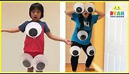 Kids Pretend Play with Mommy and Daddy Giant Magical Googly Eyes