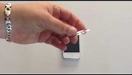 How to Put Sim card into iPhone 4s