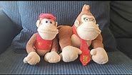 Donkey Kong and Diddy Kong Nintendo Official Plushie Review