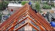 How to Building Frame a Roof - Amazing Smart Techniques - Building A Wooden Roof Framing