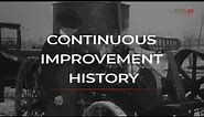 Continuous Improvement history (Lean Six Sigma)