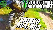 BEST KLR 650 Tire Off Road & On? | Shinko 804/805 Big Block Tire Review