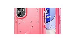 SPORTLINK Waterproof Case for iPhone 11, Full Body Heavy Duty Protection Full Sealed Cover Shockproof Dustproof Built-in Clear Screen Protector Rugged Case for iPhone 11 6.1 Inch (Pink)