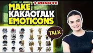 How to make kakaotalk emoticons 2024 (Quick & Easy)