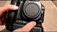 Canon EOS 20D Body with BG-E2 Battery Grip & Two Batteries