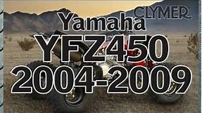 Clymer Manuals Yamaha YFZ450 ATV 4 Four Wheeler Maintenance Repair Manual Shop Service Manual Video
