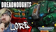 The DARK Reality Of Dreadnoughts | Warhammer 40k Lore