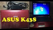 ASUS K43S i3 2.20GHz | 2GB | 320GB | Windows 7 Ultimate 64-bit