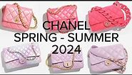 CHANEL SPRING SUMMER 2024 COLLECTION 🩷 CHANEL HANDBAGS 🩷