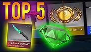 CS:GO - Top 5 Most Expensive Gamma Knife Unboxing Videos!