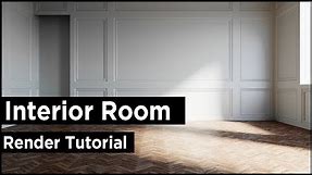 3ds Max Interior Room Design (Best Tutorial)