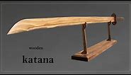 How to make a wooden katana ( samurai swords ) 木製刀 - Japanese sword